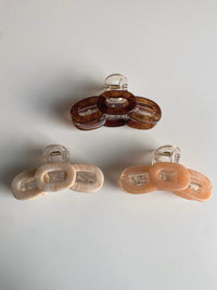 クリアチェーンバンス (Chain Loop Claw Clips)