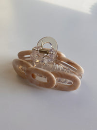 クリアチェーンバンス (Chain Loop Claw Clips)