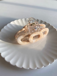 クリアチェーンバンス (Chain Loop Claw Clips)