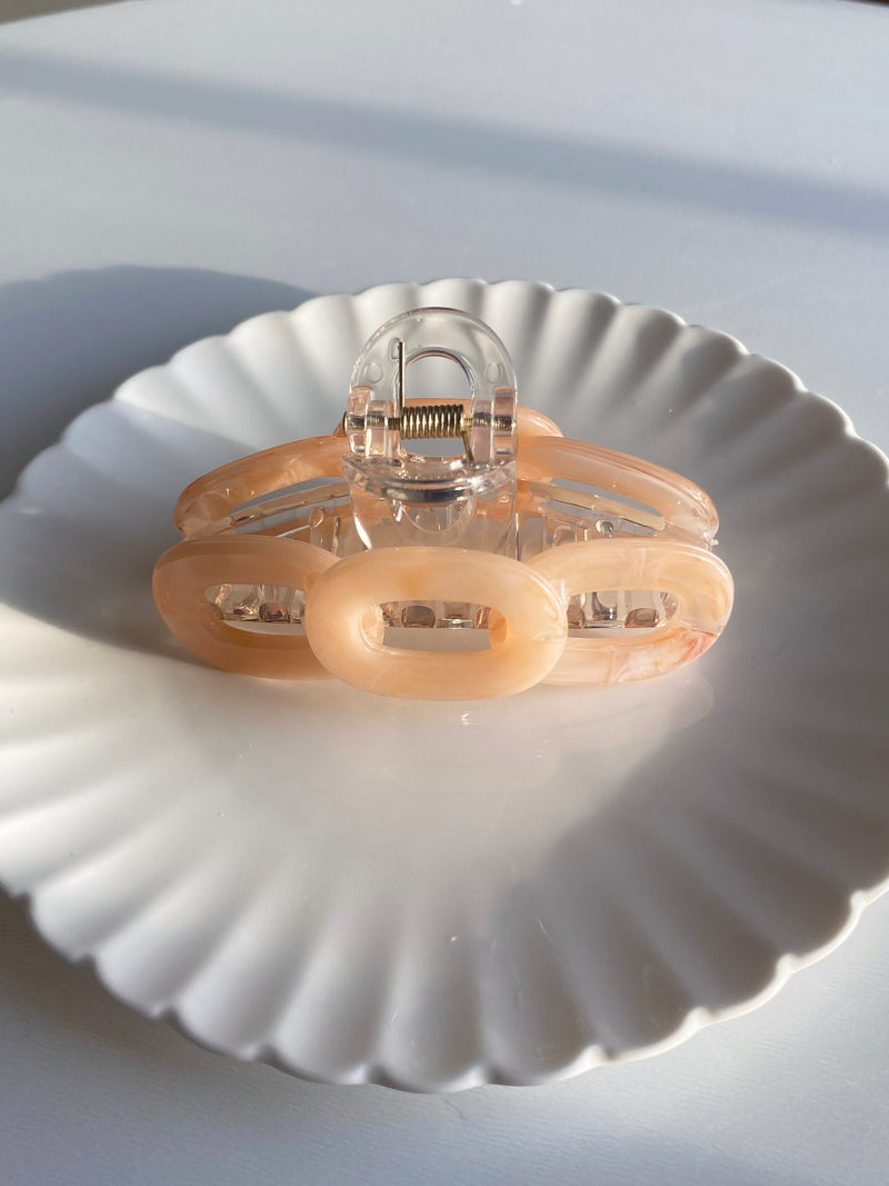 クリアチェーンバンス (Chain Loop Claw Clips)